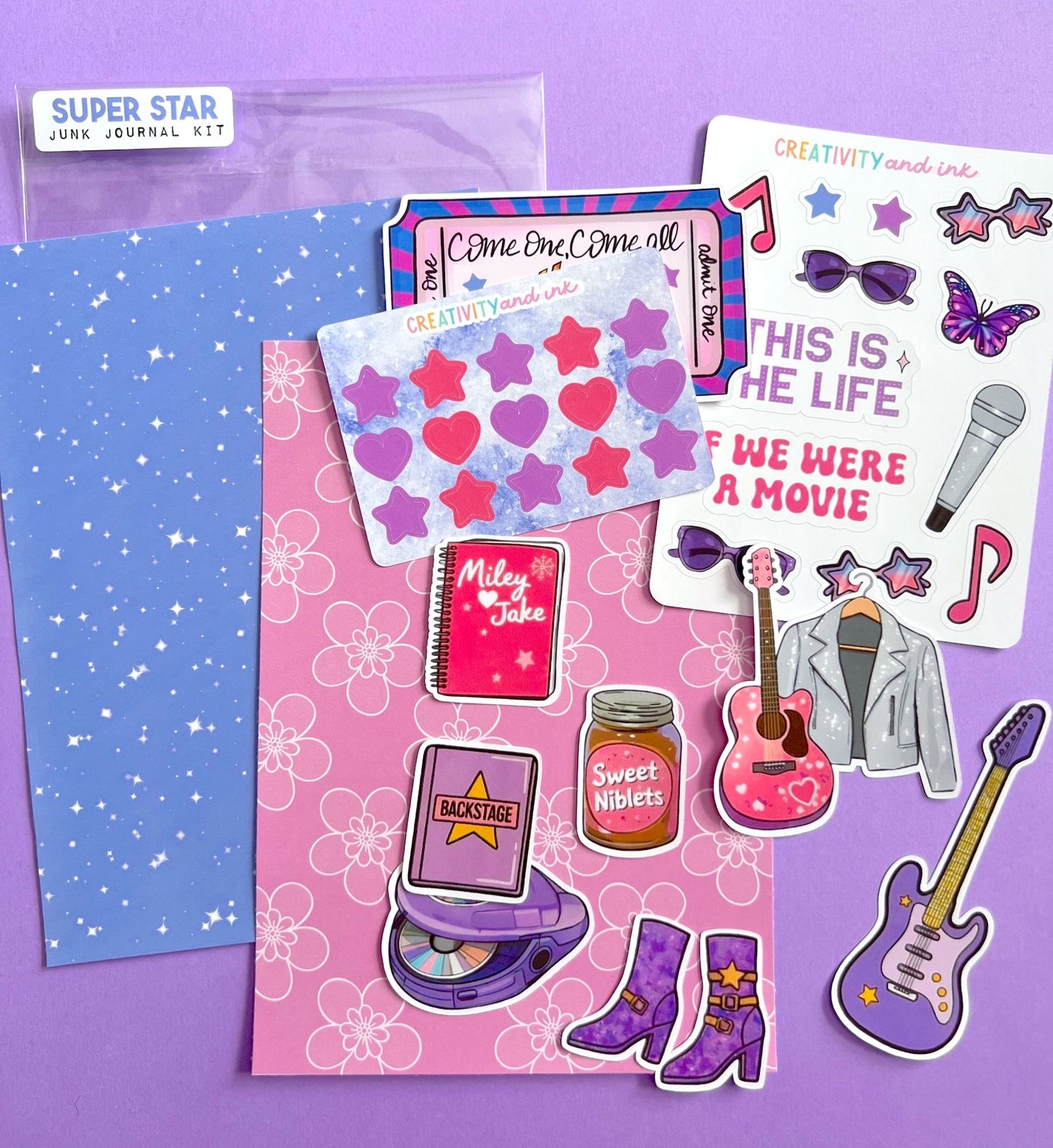 SuperStar / Junk Journal Kit