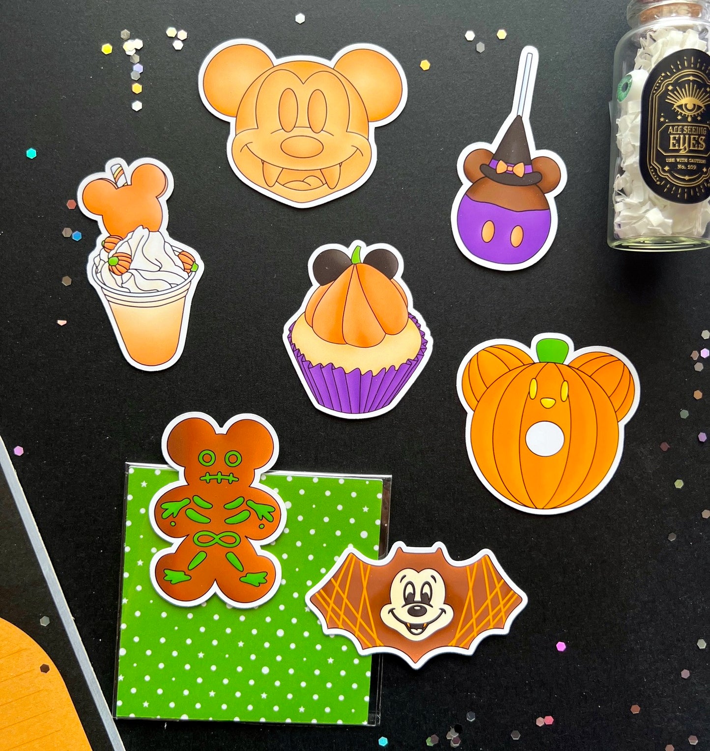 Halloween Snacks / Sticker Die Cut PACK