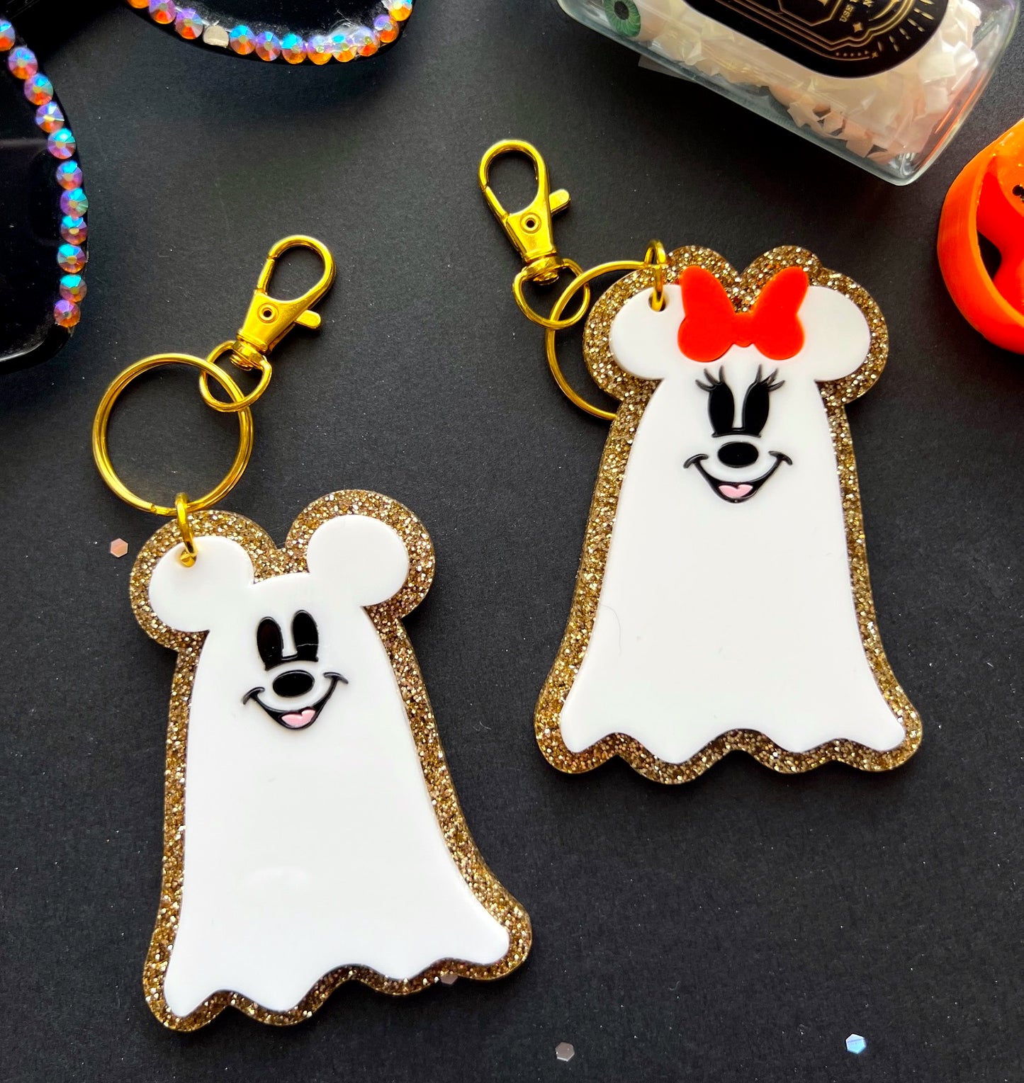 Magical Ghosts Keychain / Bag Charm