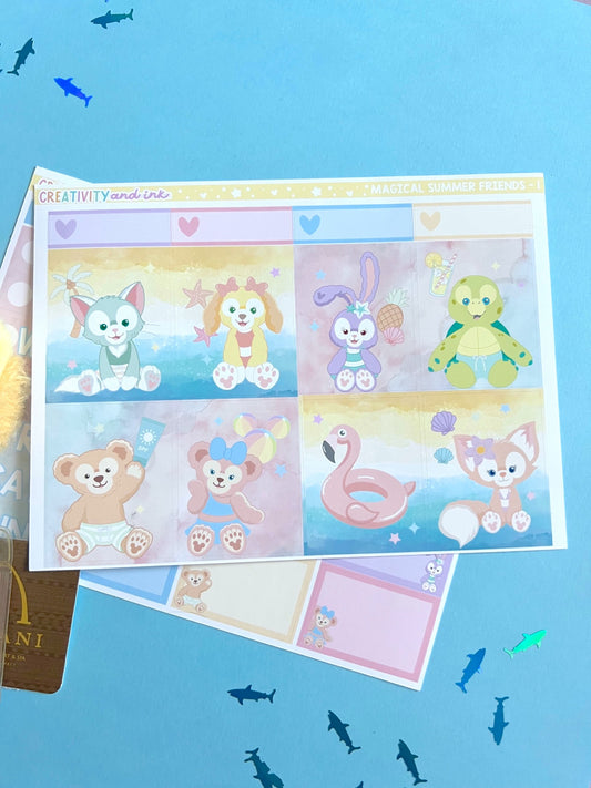 Magical Summer Friends / Foil Full Kit (1.5" BOXES)