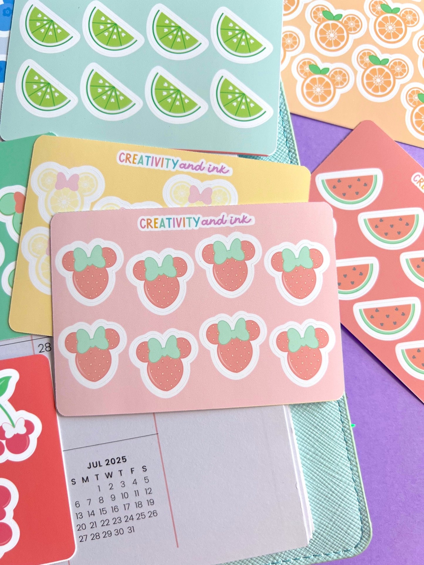 Magical Fruit Salad BUY ALL Sticker and Die Cut Bundle