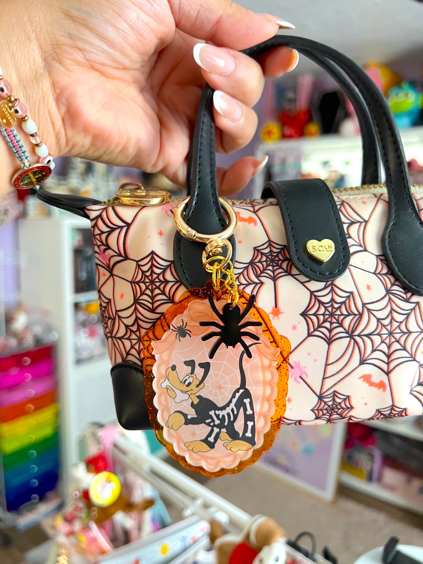 Skeleton Dog - Bag Charm / Keychain (LIMITED)