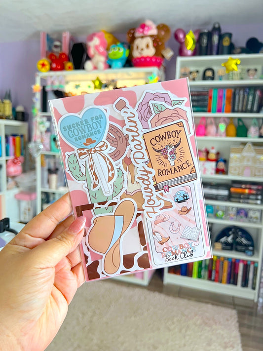 NEW! Cowboy Romance / Collage & Sticker Pack