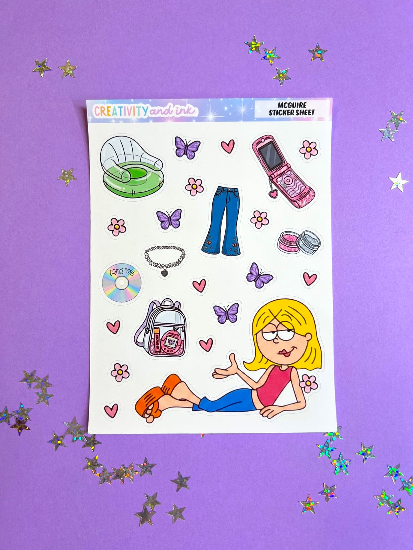 McGuire / Sticker Sheet