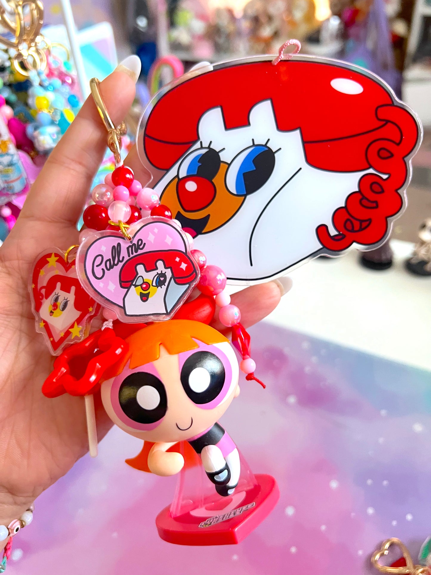 Handmade "Duo" Bag Charm / Journal Charm #3