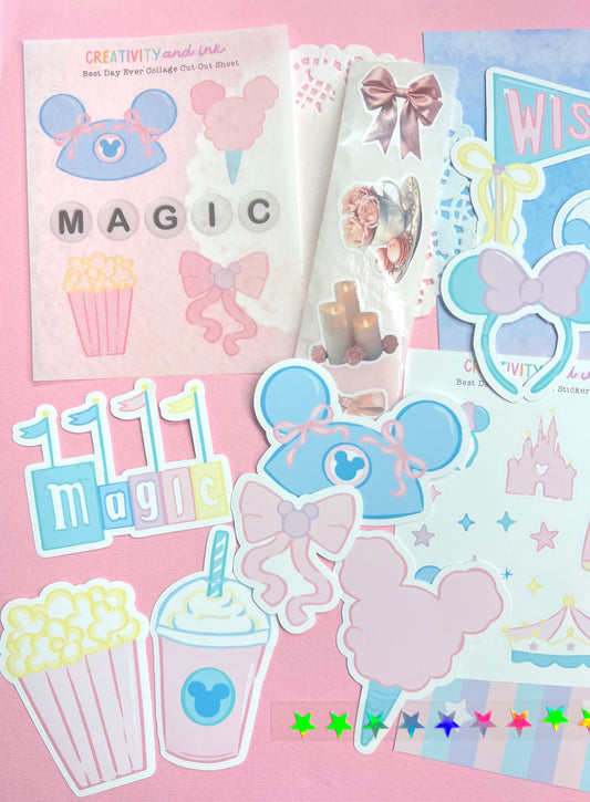 NEW! Best Day Ever / Collage & Sticker Pack