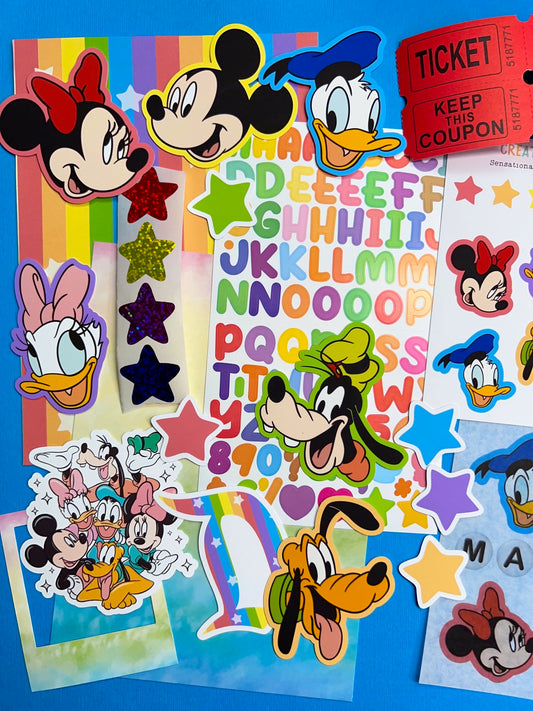 NEW! Sensational Six / Collage & Sticker Pack