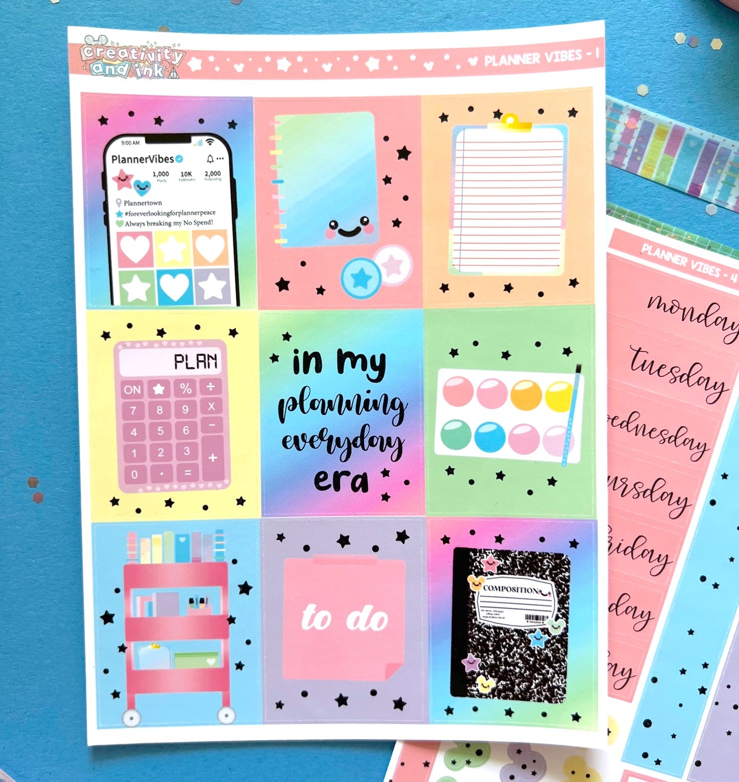 Planner Vibes / Sticker Kit