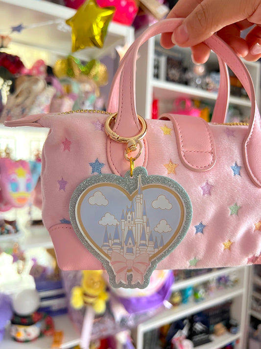 Blue Castle - Bag Charm / Keychain (PRE-SALE)