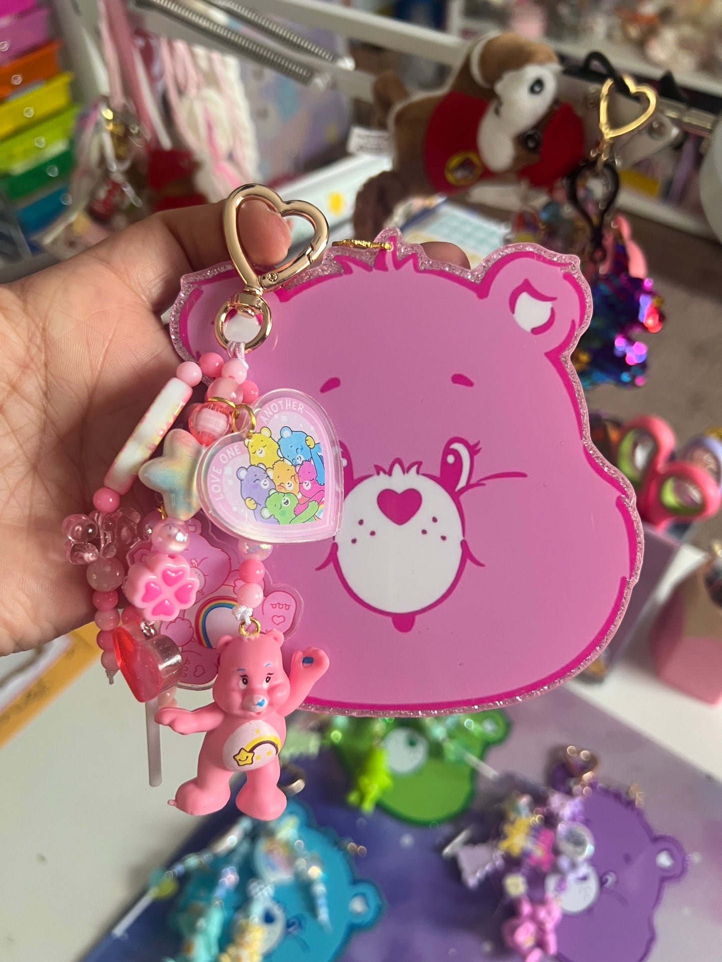 "Duo" Journal / Bag Charm - CB Pink