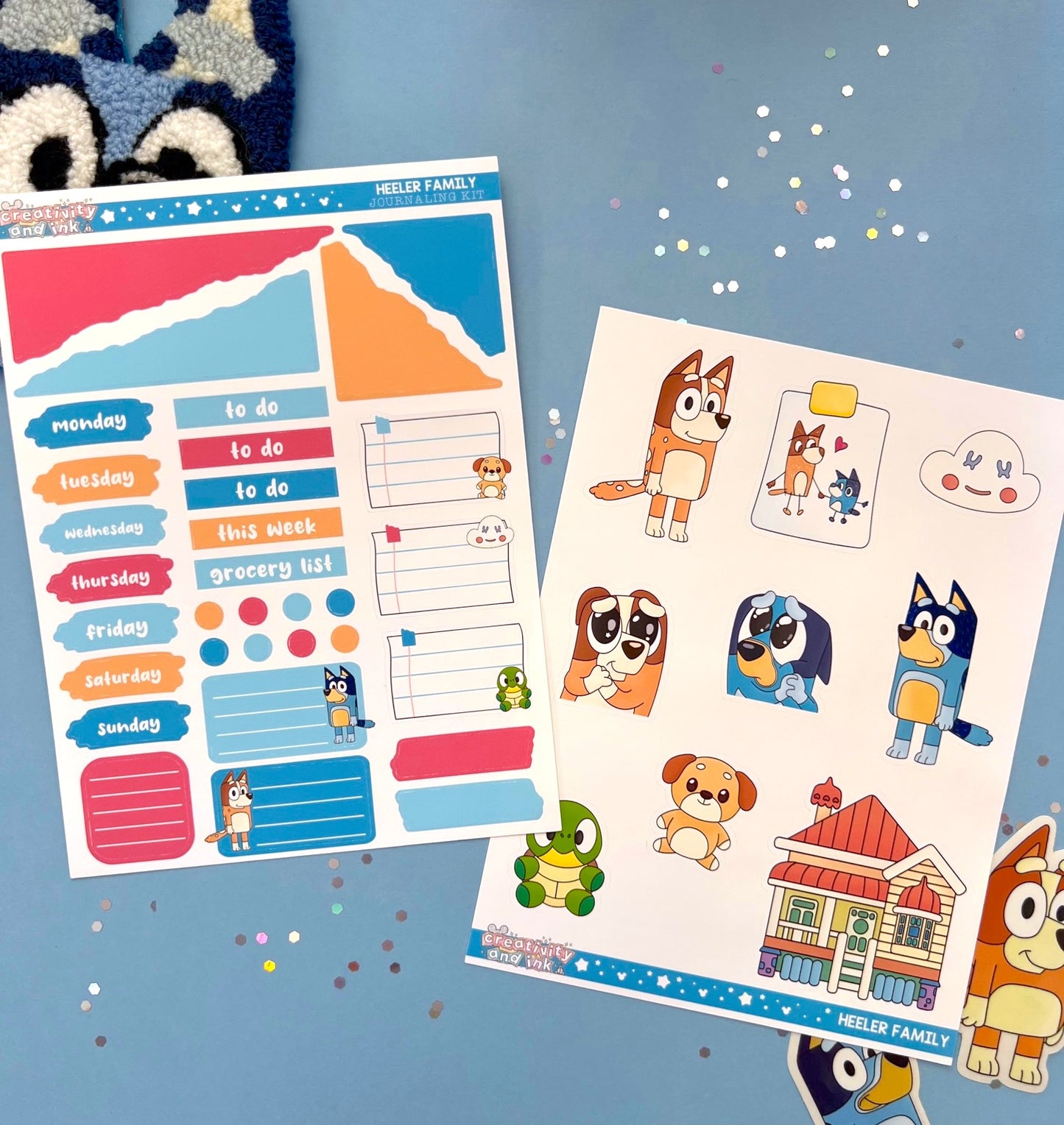 Heeler Family / Journal Kit