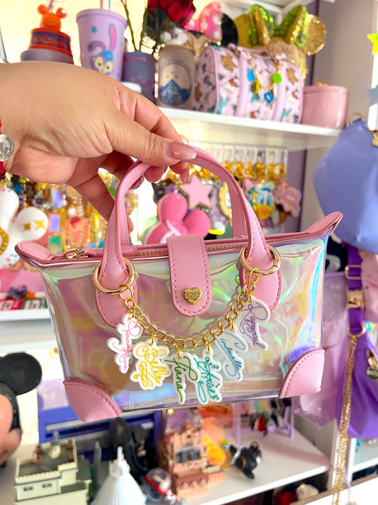 Princess Signature Mini Acrylic Bag Chain