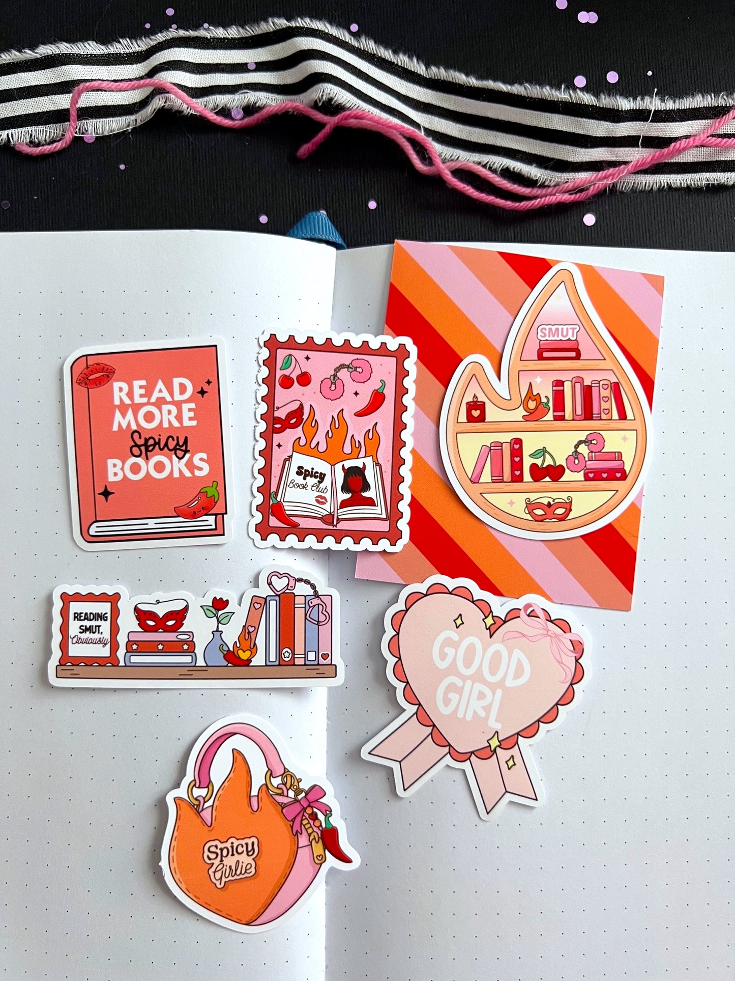 Spicy Reader / Die Cut Pack
