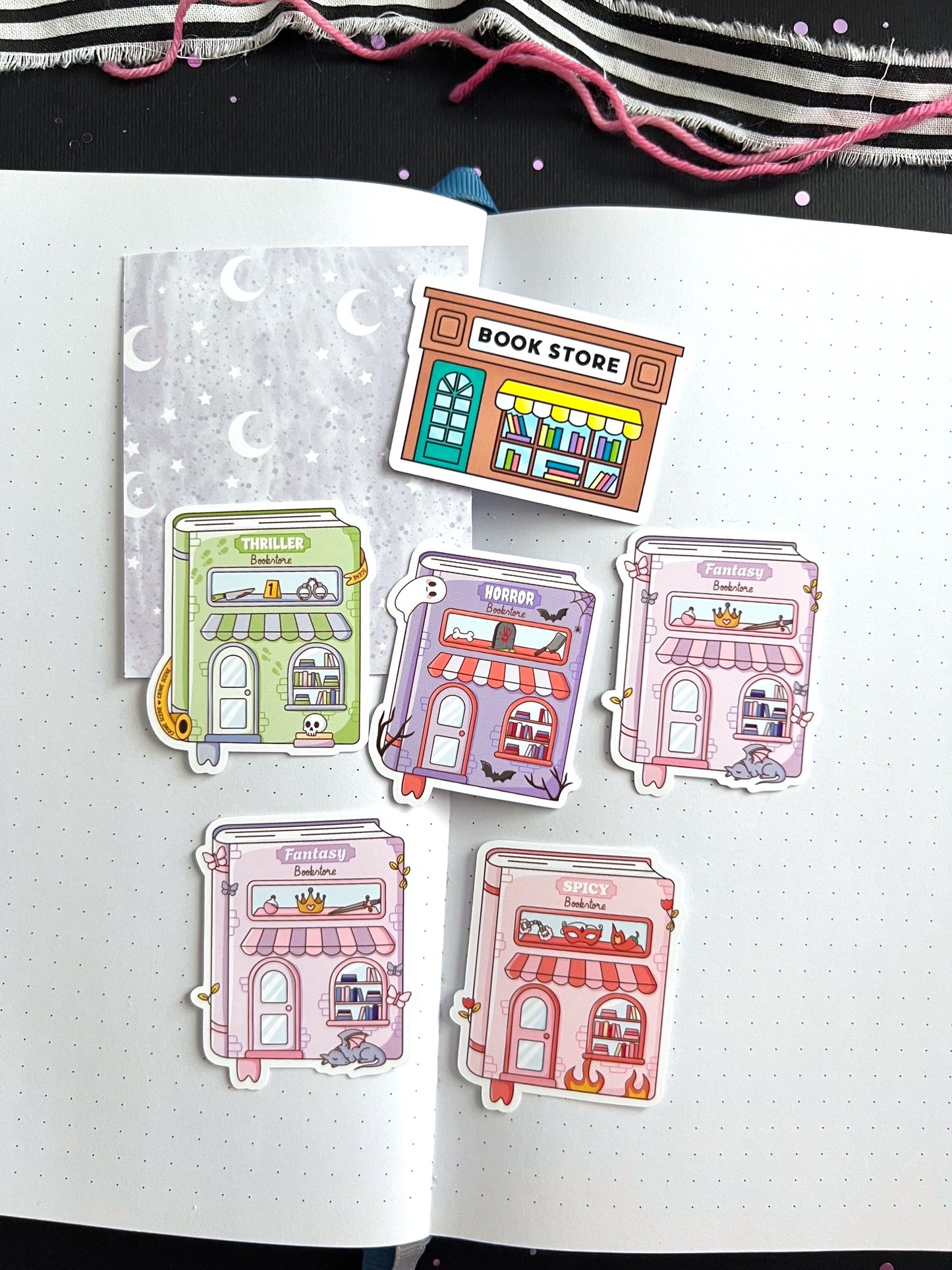 Bookstores / Die Cut Pack