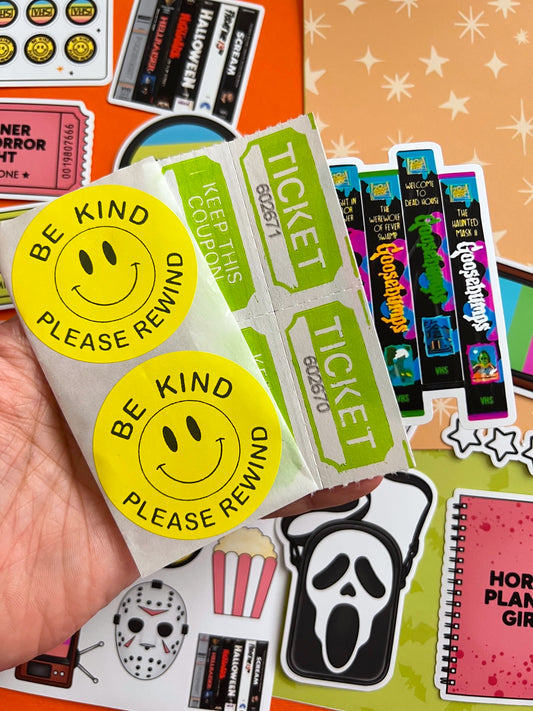 NEW! Horror Planner / Collage & Sticker Pack