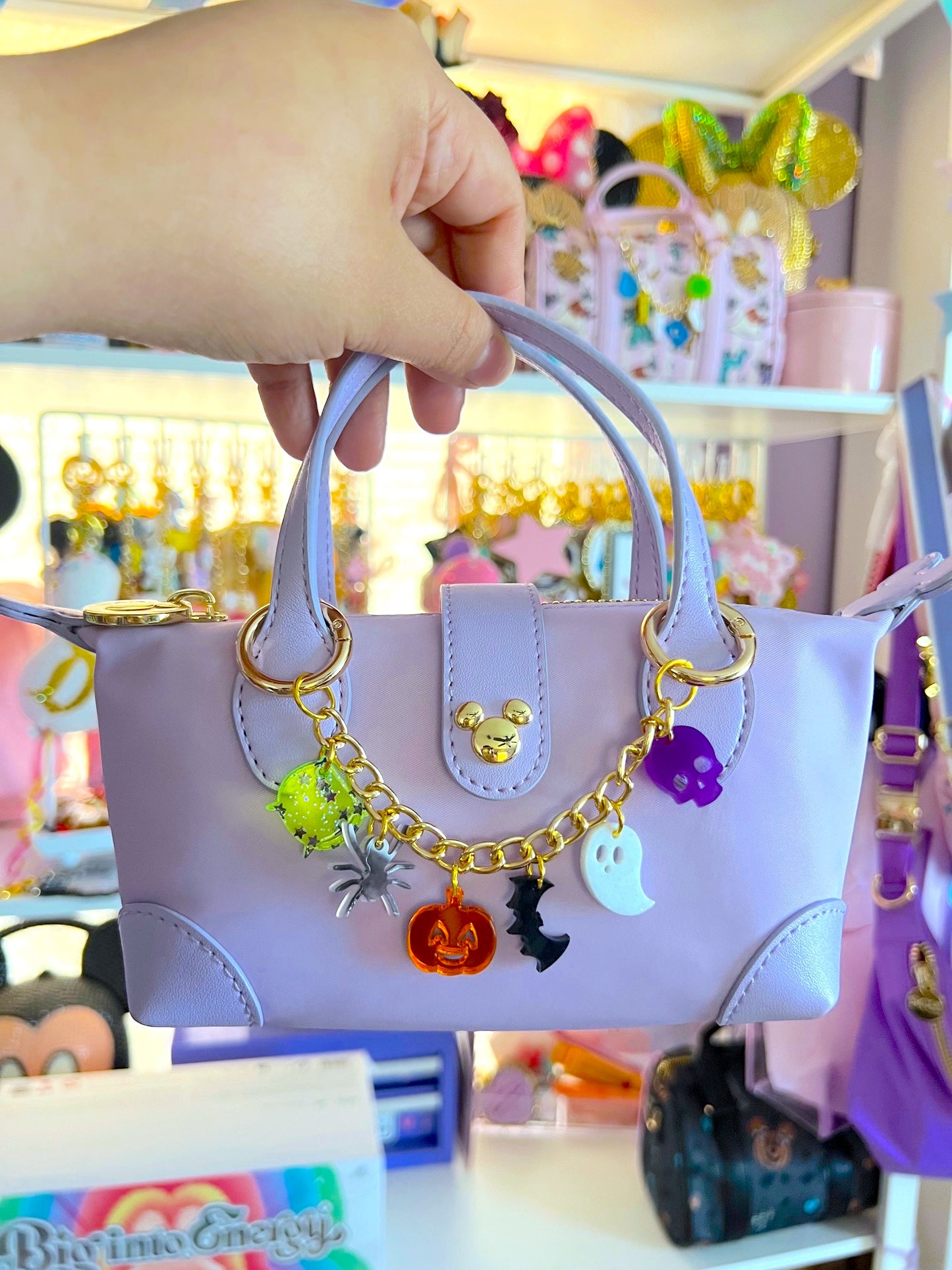 Halloween Icons Mini Acrylic Bag Chain