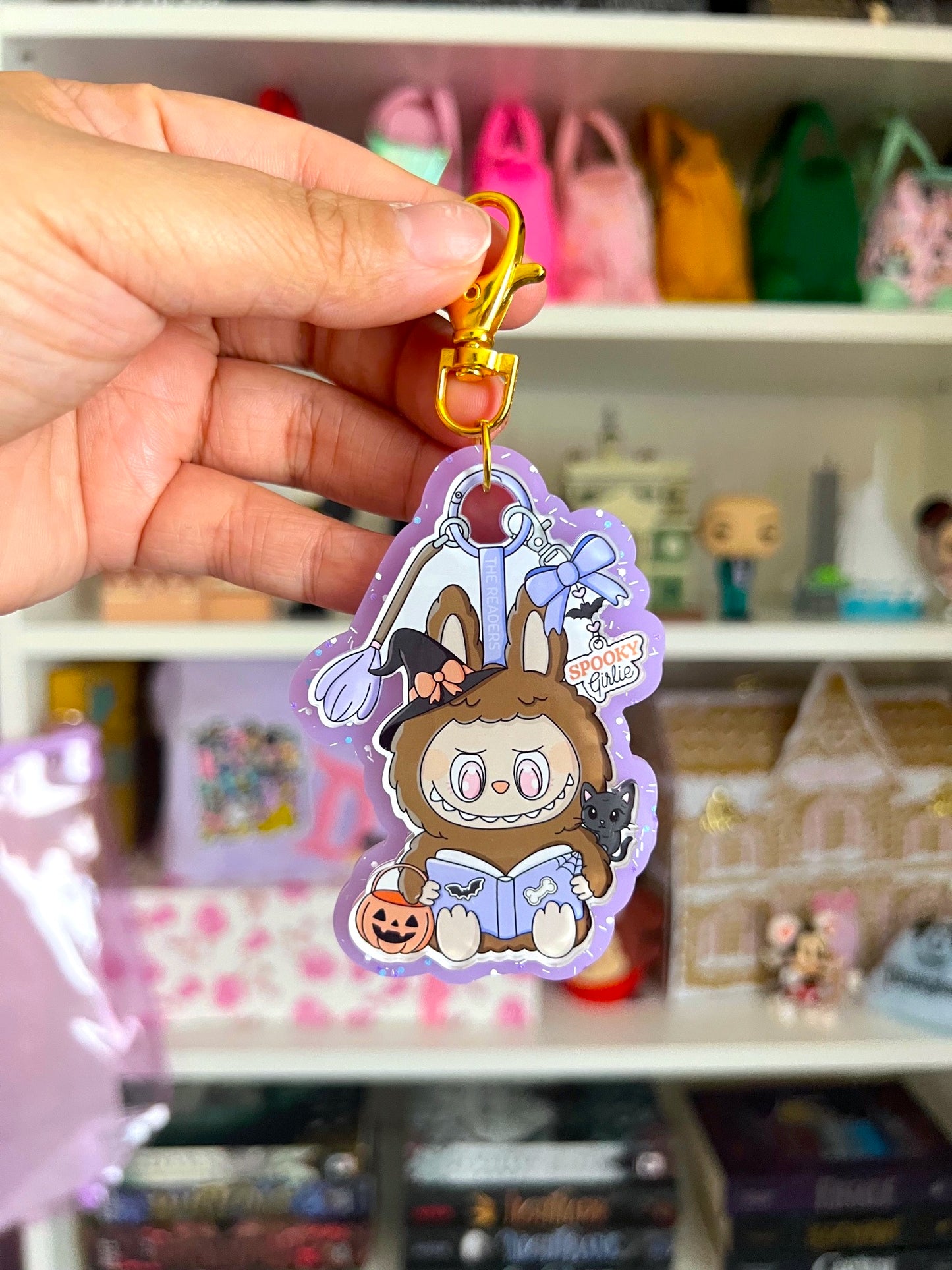 Spooky Trinket Bag Charm / Keychain (LIMITED)