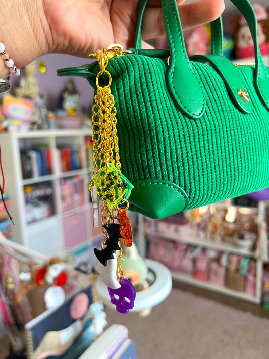 Halloween Icons Dangle Bag Charm / Keychain
