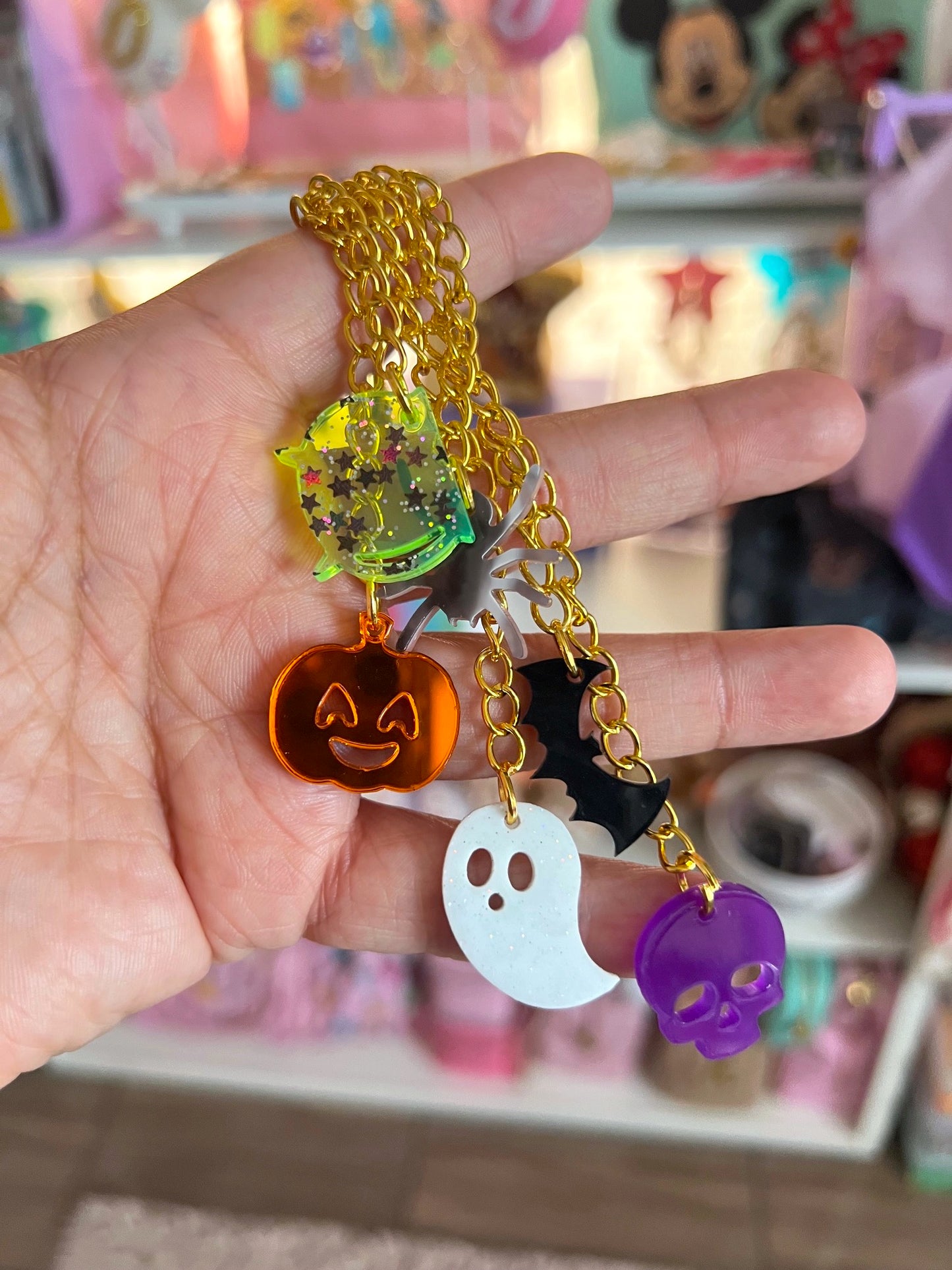 Halloween Icons Dangle Bag Charm / Keychain