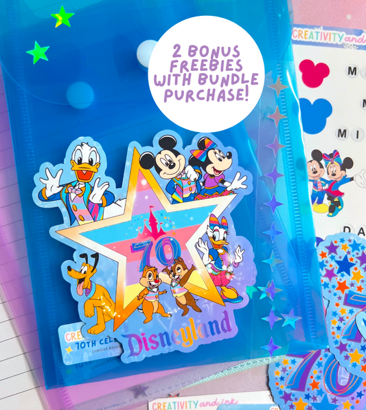 LIMITED 70th Celebration / Full Sticker & Die Cut BUNDLE