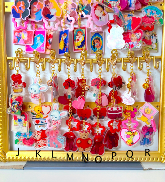 Handmade Valentines + Mixed Junk Journal Charms (LIMITED)