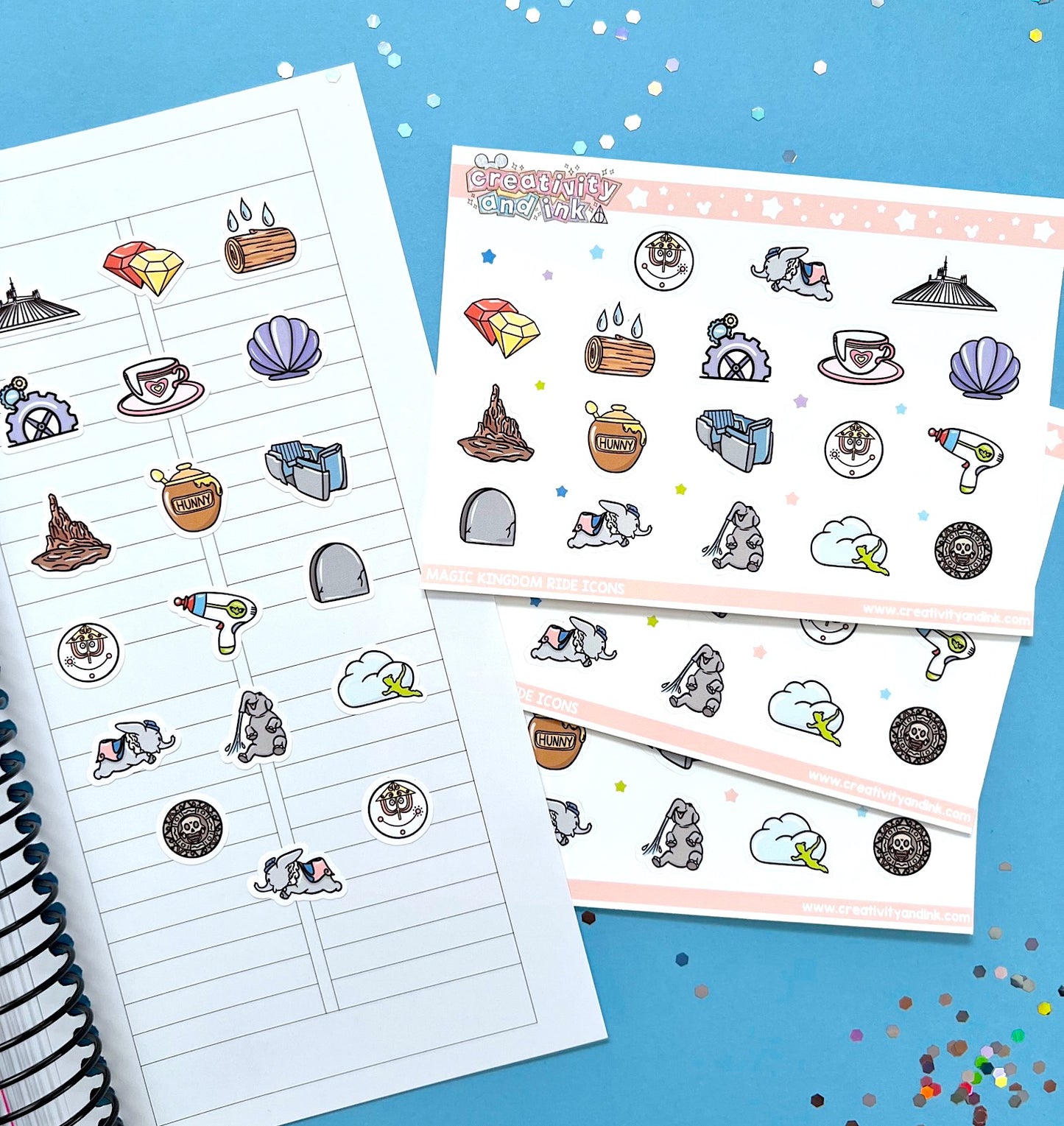 MK Ride Icons