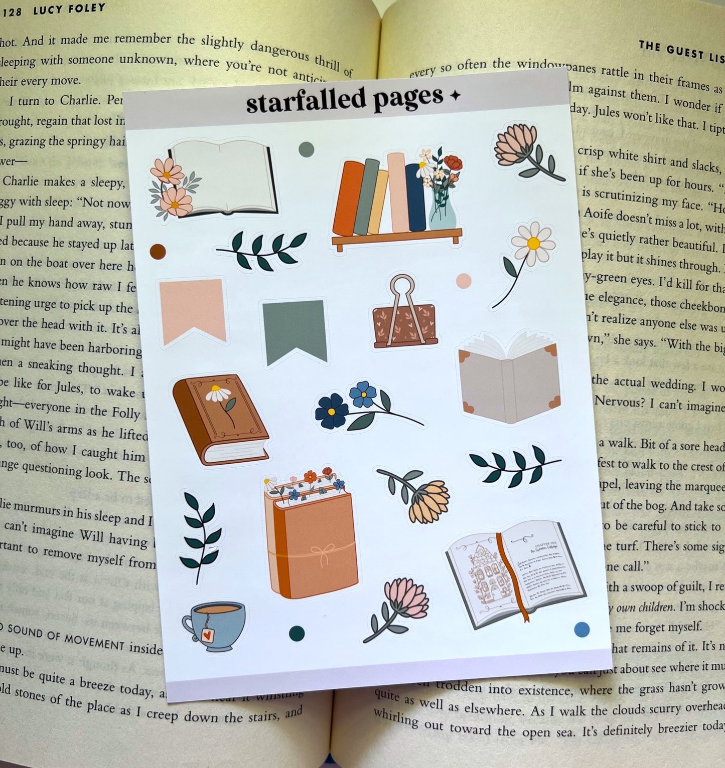 Flourish through Books - Deco / Stickers