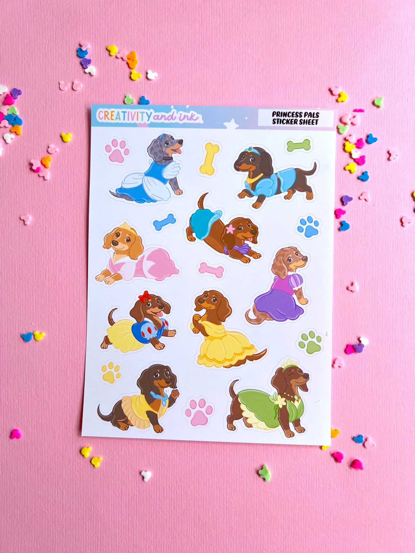 Princess Pals / Sticker Sheet