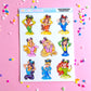 Cutie Princess / Sticker Sheet