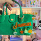 Showgirl Bag Charm / Keychain with Dangles (LIMITED)