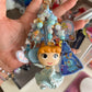 Handmade Fancy & Chunky Beaded Bag Charm - 38