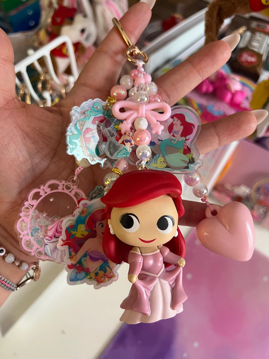 Handmade Fancy & Chunky Beaded Bag Charm - 42
