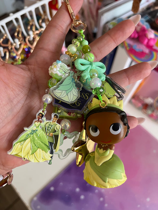 Handmade Fancy & Chunky Beaded Bag Charm - 30