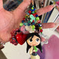 Handmade Fancy & Chunky Beaded Bag Charm - 32