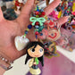 Handmade Fancy & Chunky Beaded Bag Charm - 33