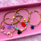 Showgirl themed Mini Bracelet Charms *LIMITED*