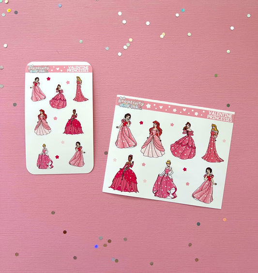 Valentines Princesses / Deco (Mini + Standard)