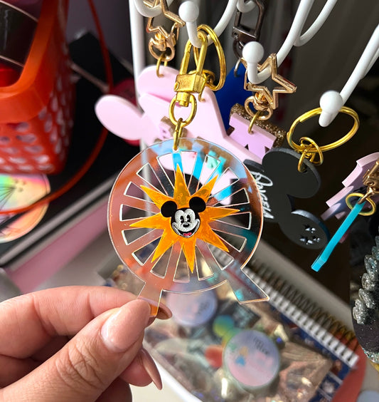 Fun Wheel Acrylic Keychain