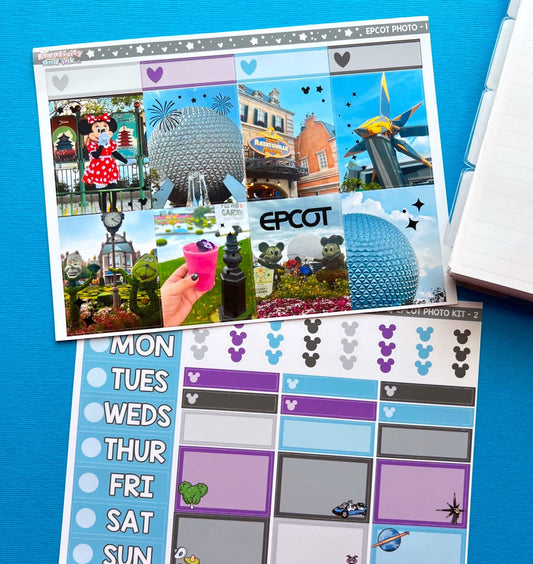 Epcot Photo / Full Sticker Kit