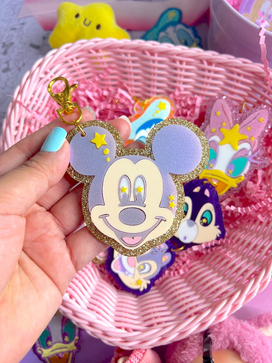Pastel Dreams Mickey Bag Charm / Keychain (LIMITED)