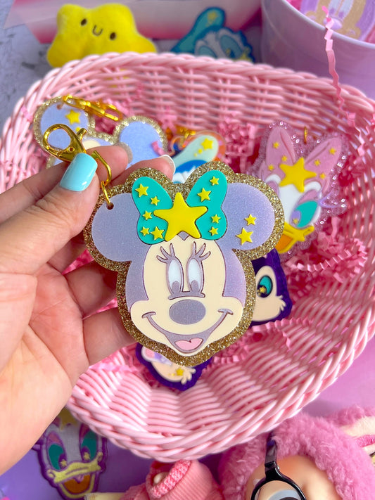 Pastel Dreams Minnie Bag Charm / Keychain (LIMITED)