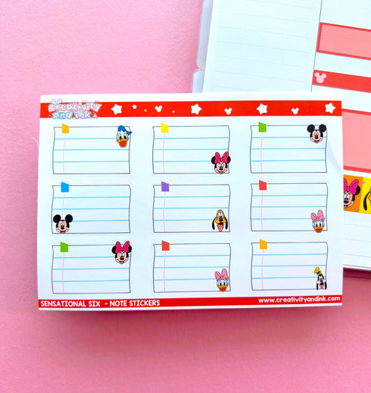 Sensational Six / Note Stickers