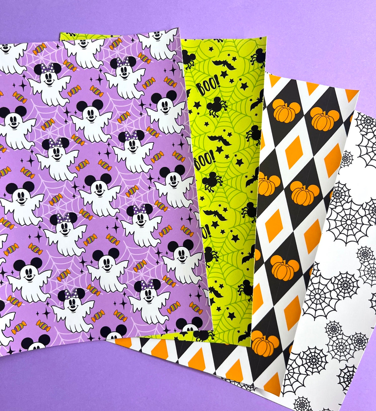 Magical Halloween / FULL PAGE Sticker Paper Pack