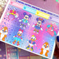 Galaxy Dreams / Purple Holographic Foil Full Kit (1.5" BOXES) (LE COLOR)
