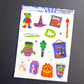 Halloween Nostalgia V2 / Sticker Sheet