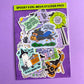 Spooky Girl MEGA Sticker Pack