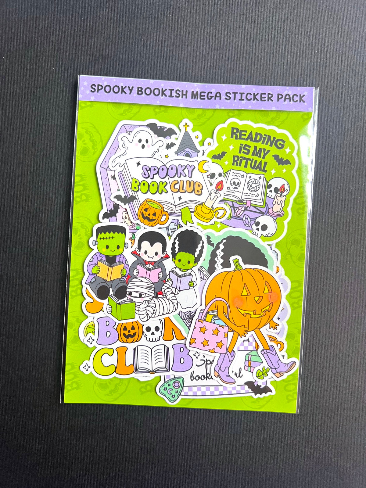 Spooky Bookish MEGA Sticker Pack