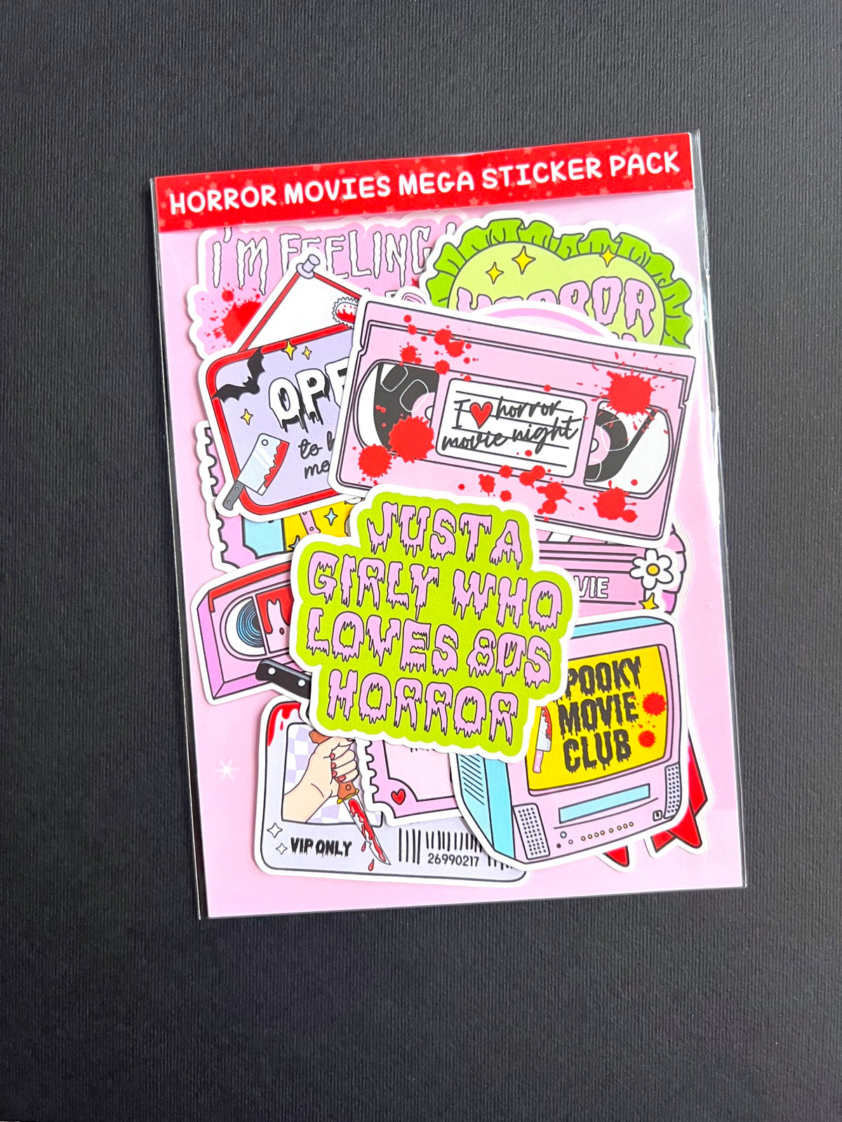 Horror Movies MEGA Sticker Pack