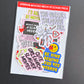 90s Horror Movies MEGA Sticker Pack