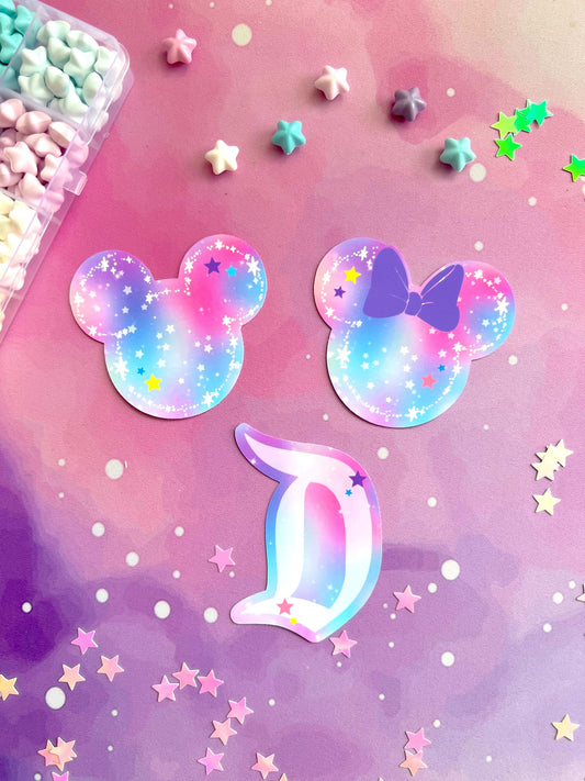 Galaxy Colorway / $2 Die Cut Stickers